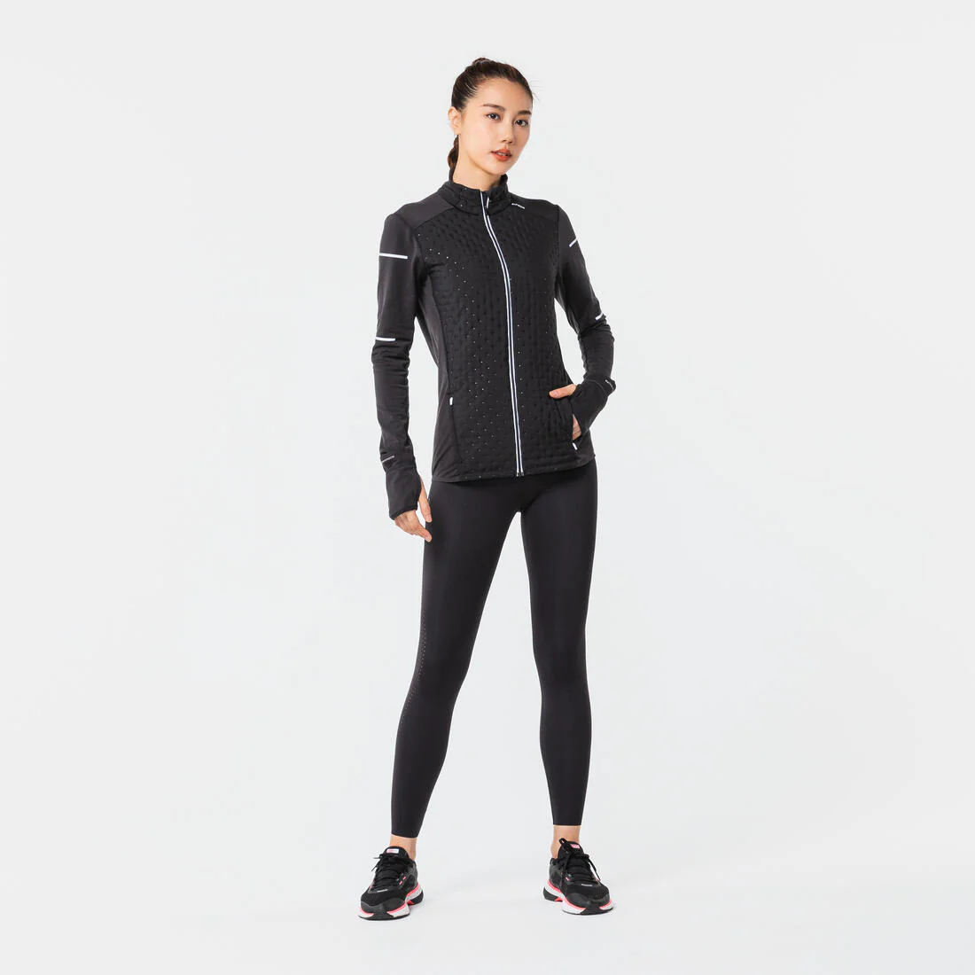 Women's Running & Trail Running Leggings KIPRUN Run 900 Light-Black - Image 15