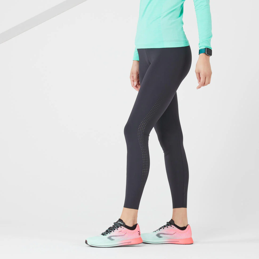 Women's Running & Trail Running Leggings KIPRUN Run 900 Light-Black - Image 17