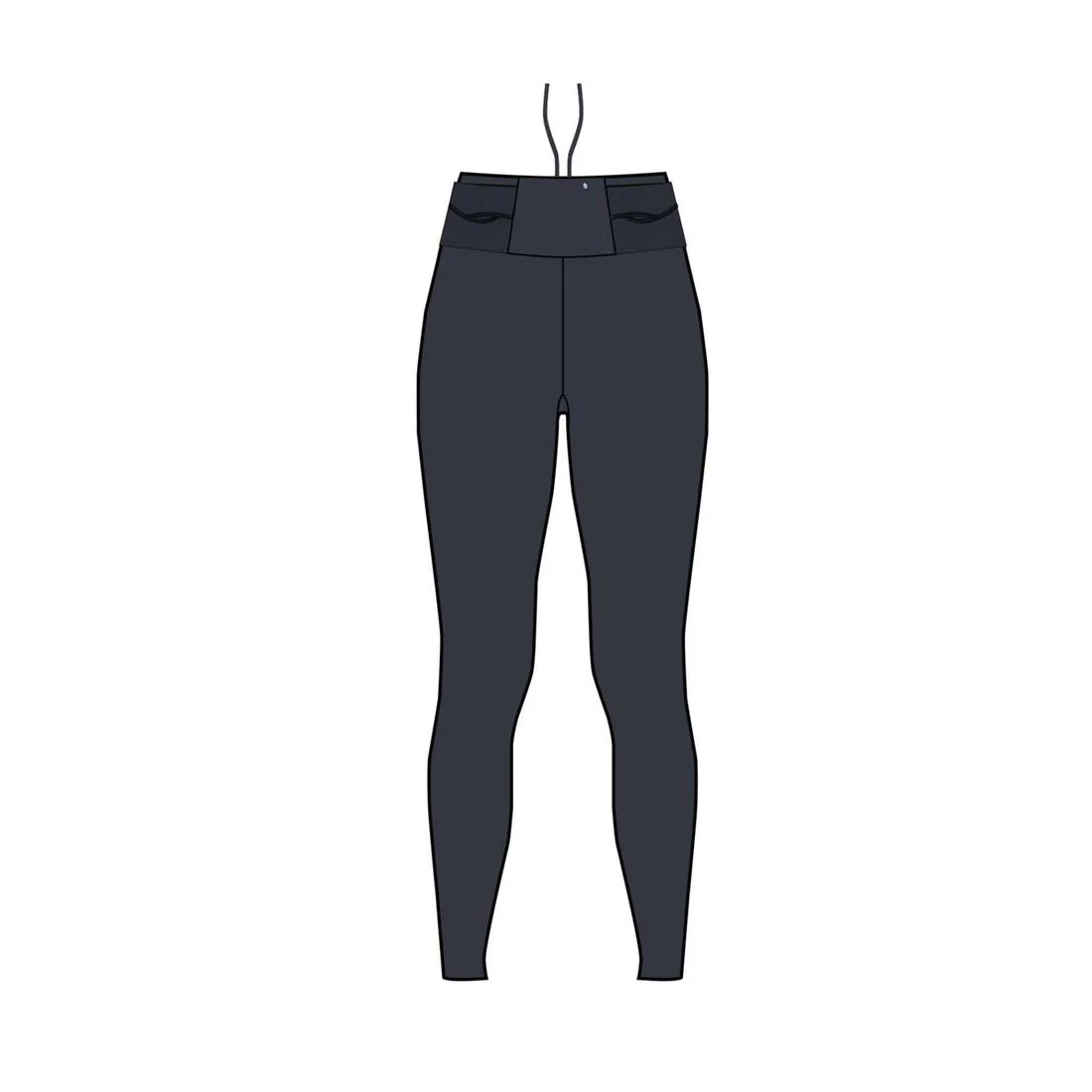 Women's Running & Trail Running Leggings KIPRUN Run 900 Light-Black - Image 32