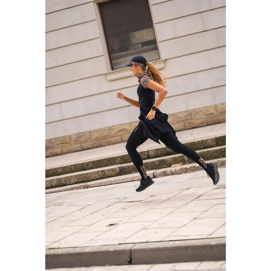 Women's Running & Trail Running Leggings KIPRUN Run 900 Light-Black - Image 36