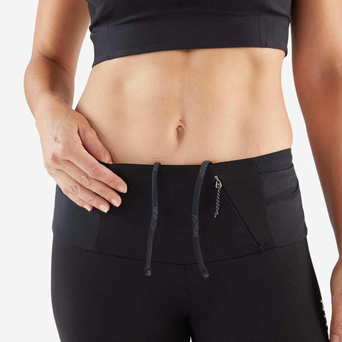 Women's Running & Trail Running Leggings KIPRUN Run 900 Light-Black - Image 9