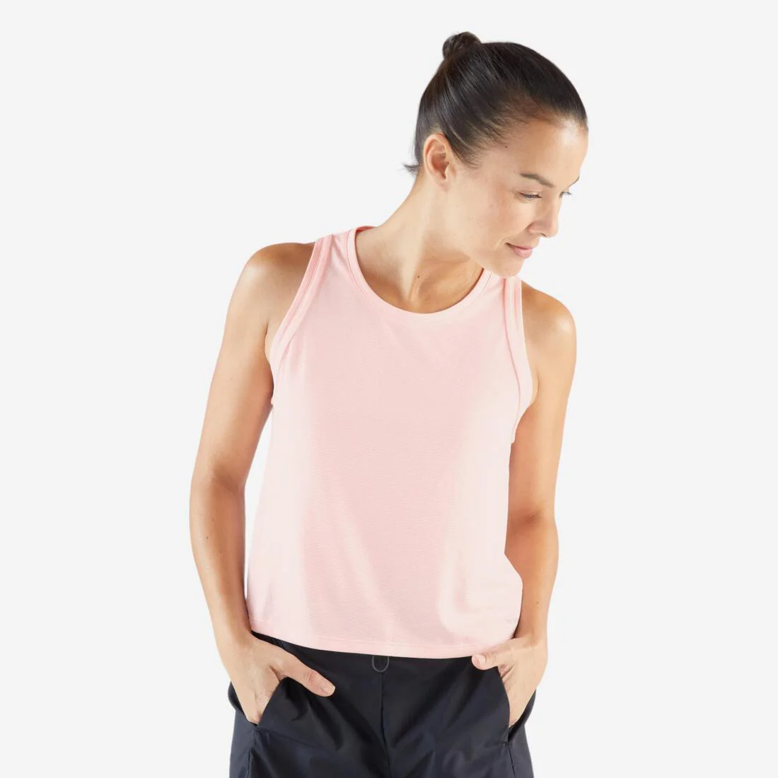 Women's Running Breathable Short Tank Top - KIPRUN Run 500 Dry - Image 11