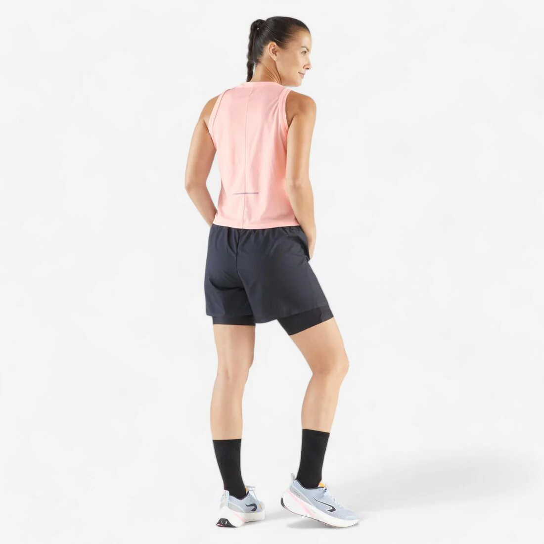 Women's Running Breathable Short Tank Top - KIPRUN Run 500 Dry - Image 17