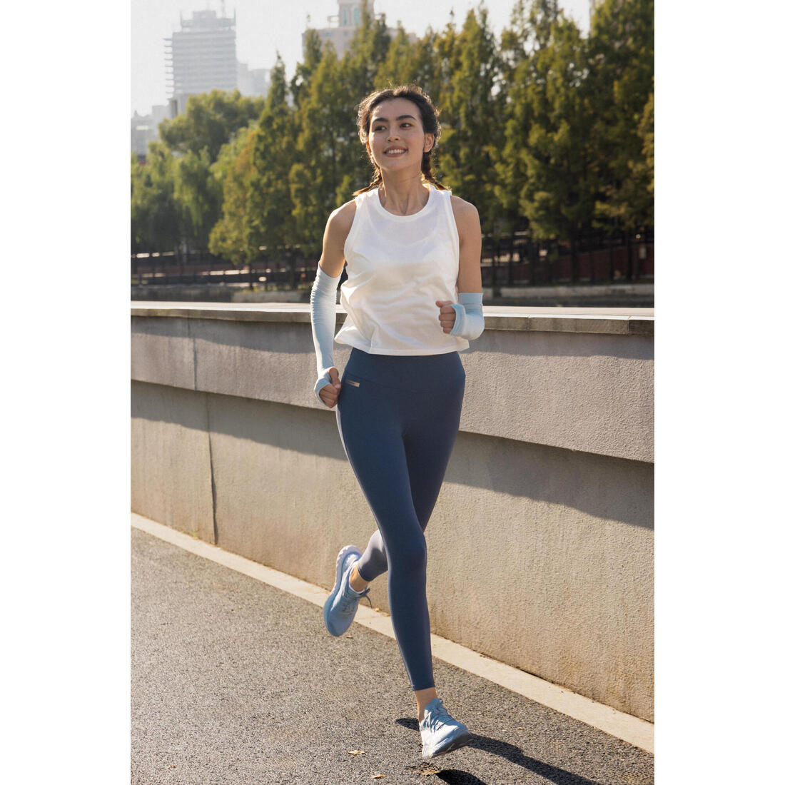 Women's Running Breathable Short Tank Top - KIPRUN Run 500 Dry - Image 19