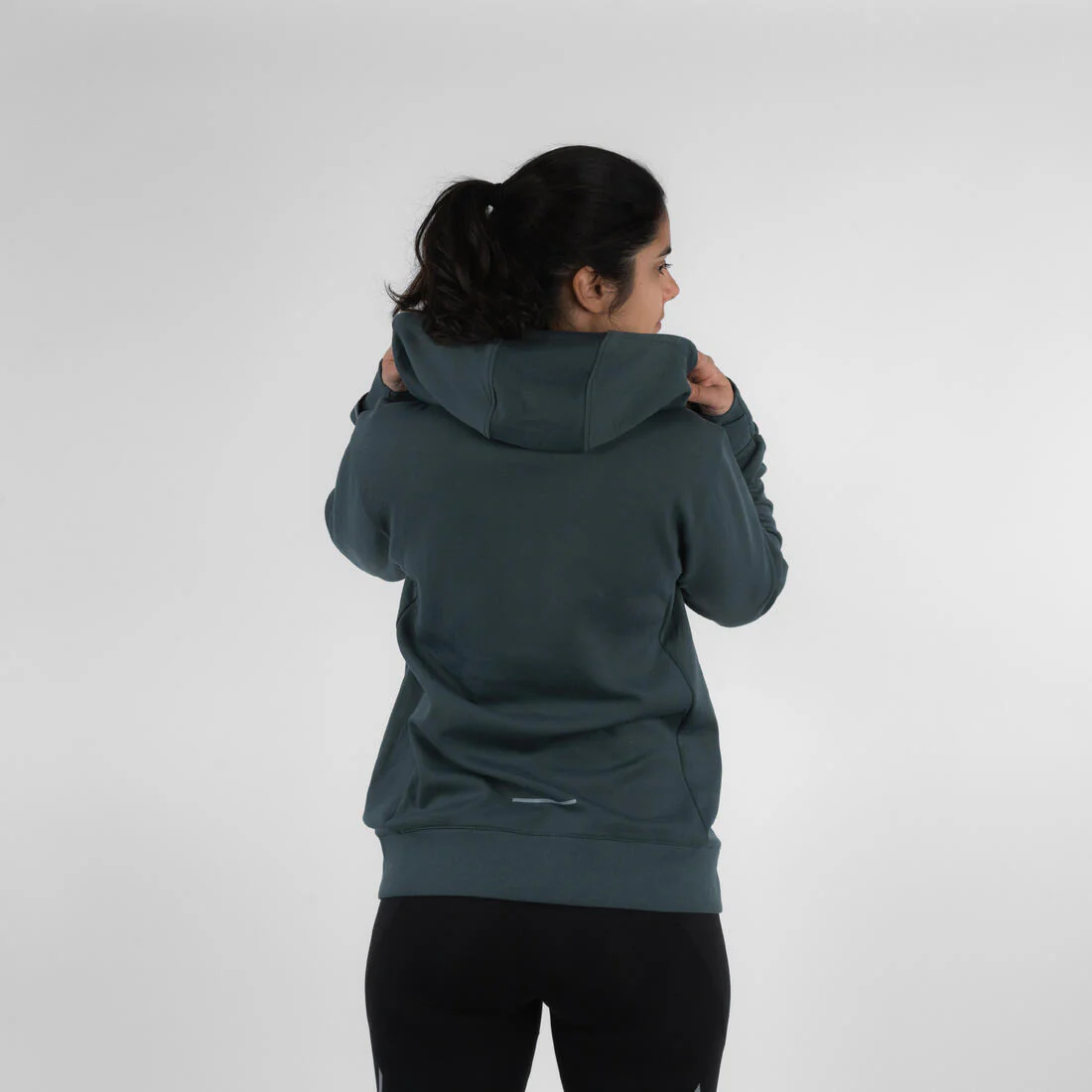 Women's Running Hoodie-KIPRUN Run 500 Warm-Lilac pastel - Image 2