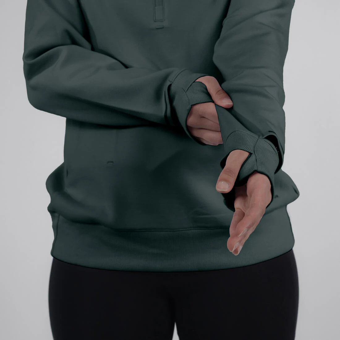 Women's Running Hoodie-KIPRUN Run 500 Warm-Lilac pastel - Image 5