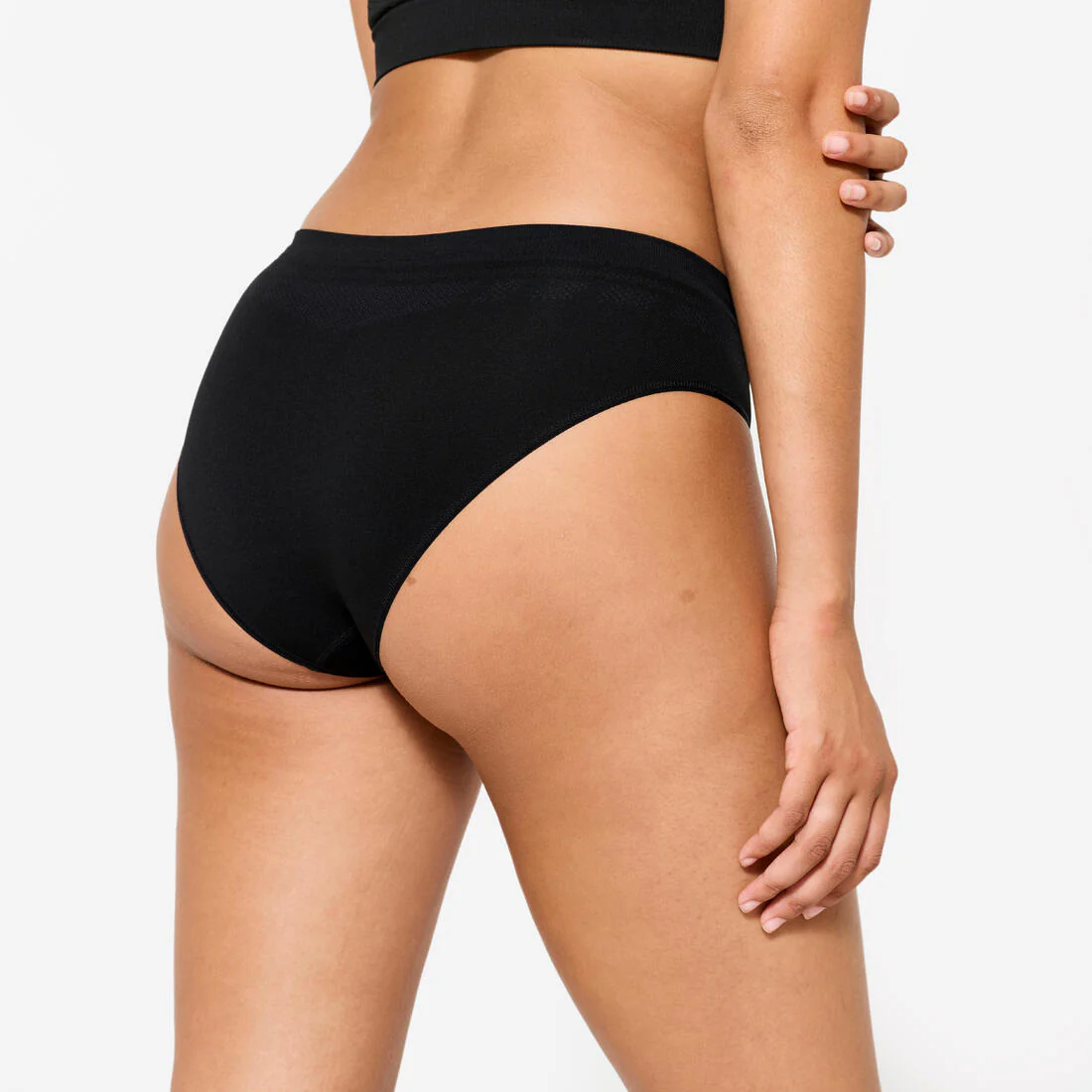 Women's Seamless Knickers Three-Pack - Black/Pink/Sage - Image 6