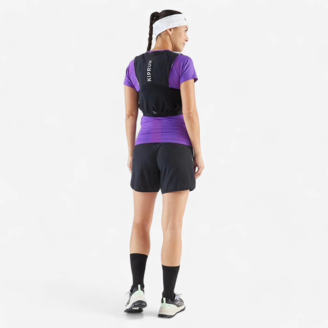 Women's Seamless Running&Trail Running T-Shirt-KIPRUN Run 500 Comfort slim - Image 13