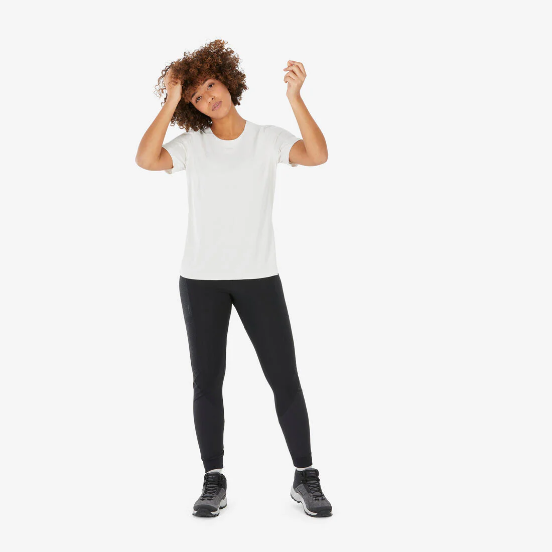 Women’s short-sleeved hiking T-shirt, MH500 - Image 13