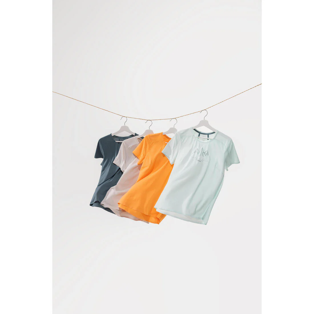 Women’s short-sleeved hiking T-shirt, MH500 - Image 32