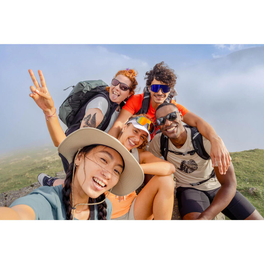 Women’s short-sleeved hiking T-shirt, MH500 - Image 33
