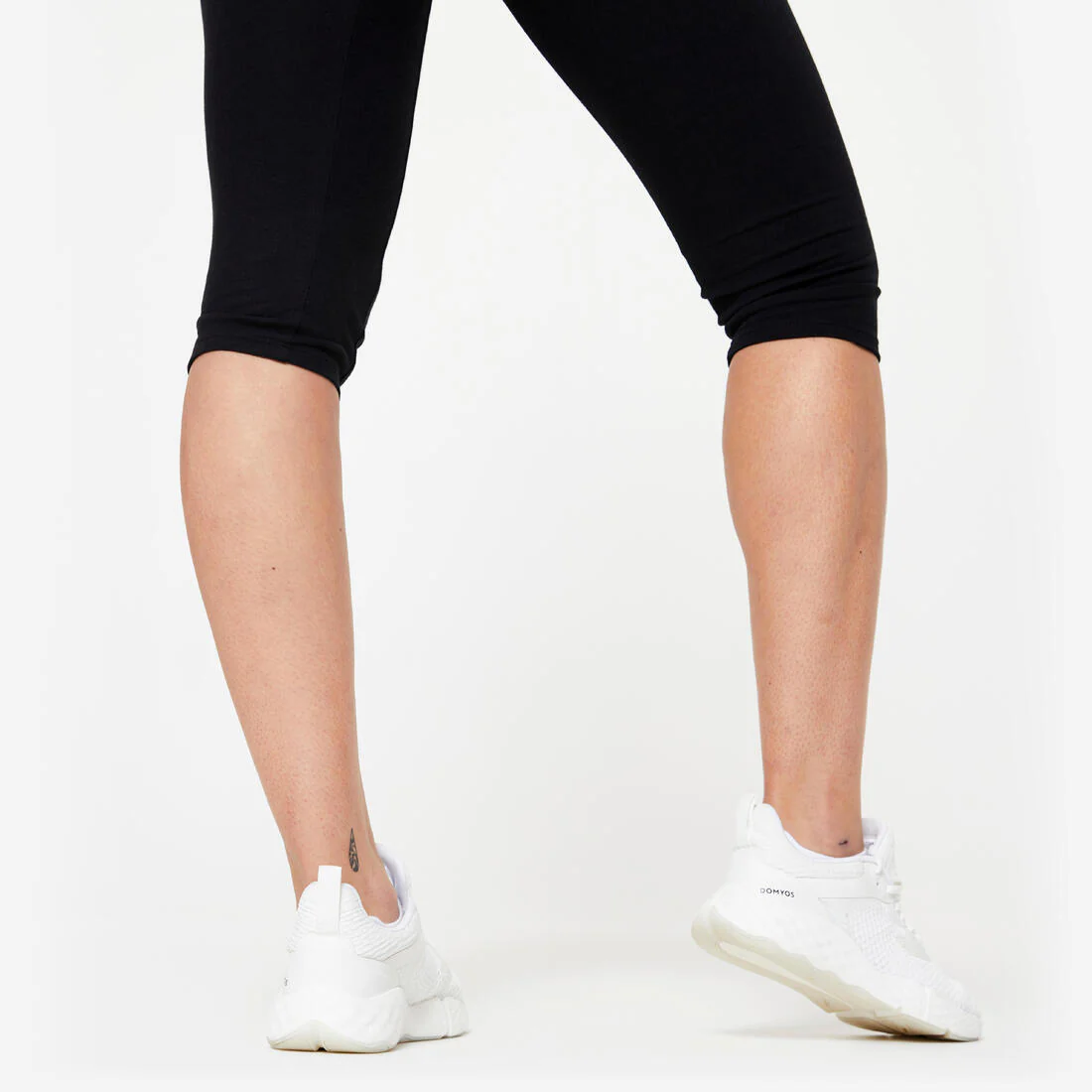 Women's Slim-Fit Cropped Bottoms - Ultra Black - Image 3
