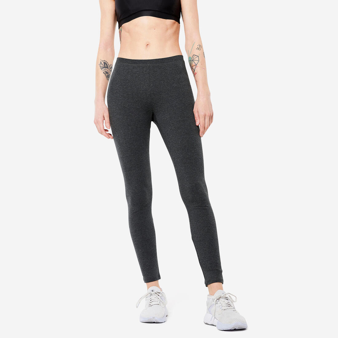 Women's Slim-Fit Fitness Salto Leggings 100 - Image 3