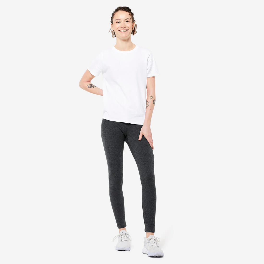 Women's Slim-Fit Fitness Salto Leggings 100 - Image 5