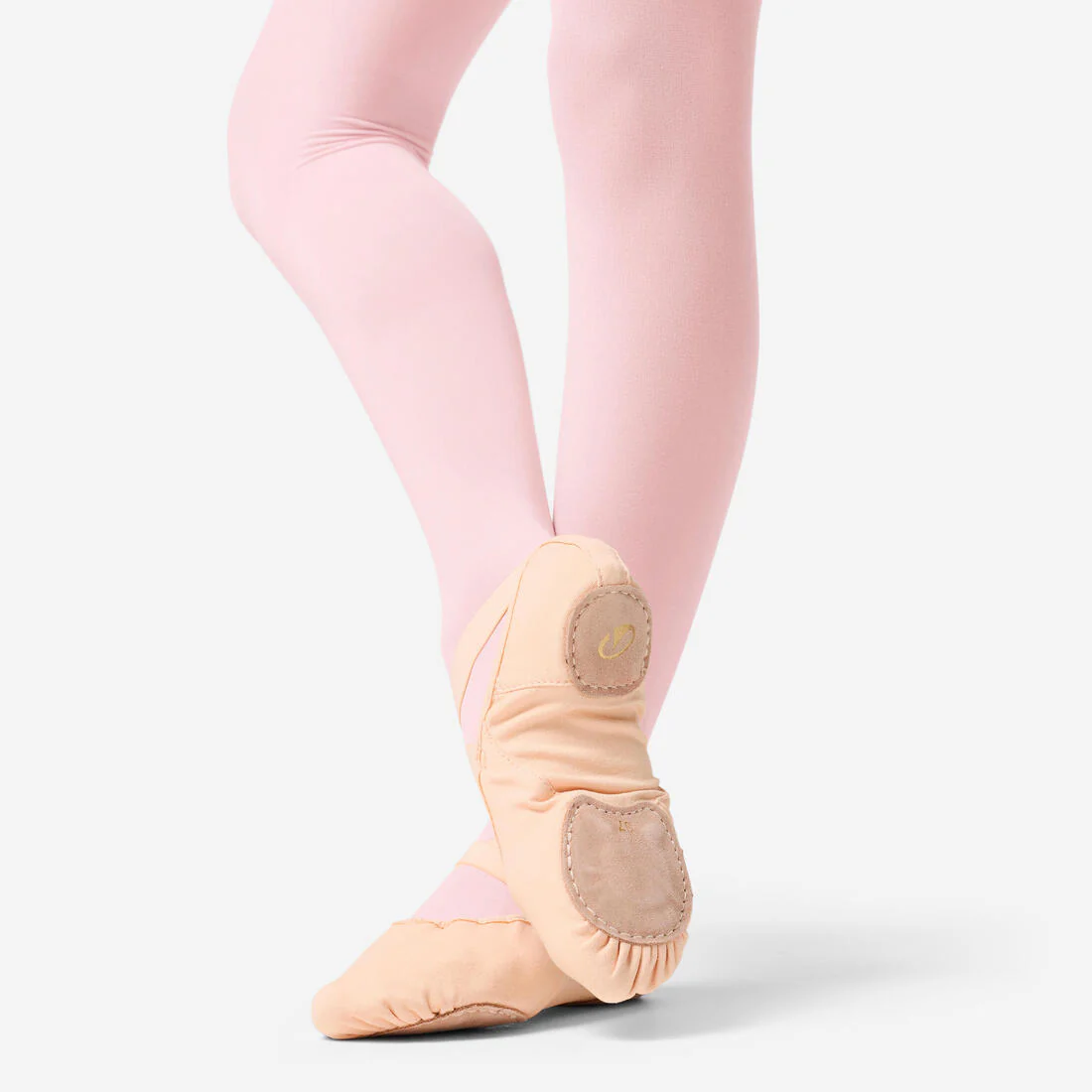 Women's Split-Sole Canvas Demi-Pointe Ballet Shoes