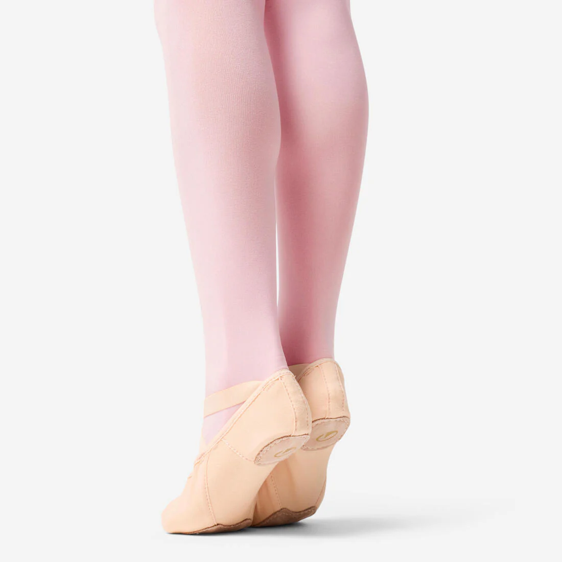 Women's Split-Sole Canvas Demi-Pointe Ballet Shoes - Image 6