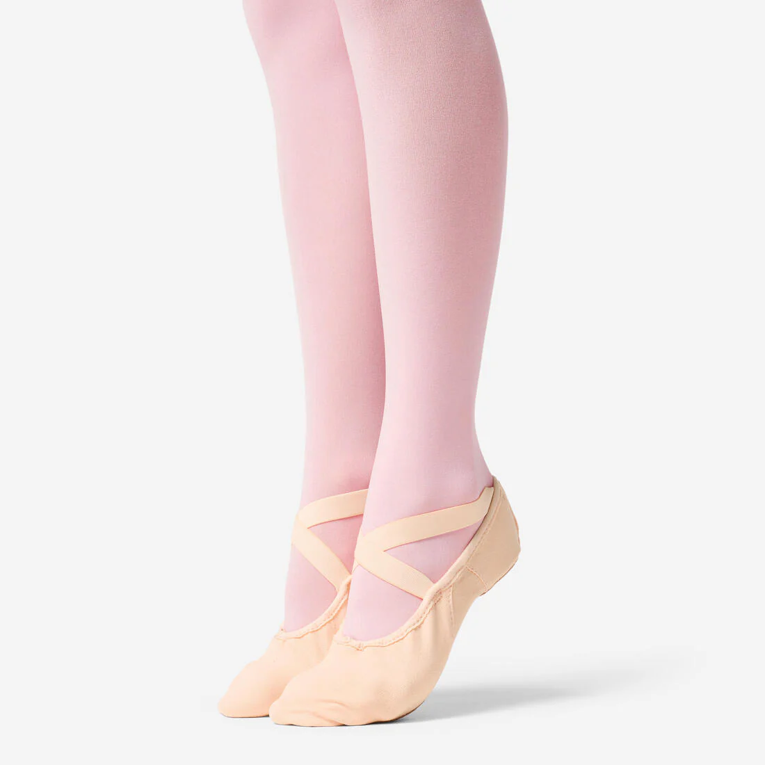 Women's Split-Sole Canvas Demi-Pointe Ballet Shoes - Image 9