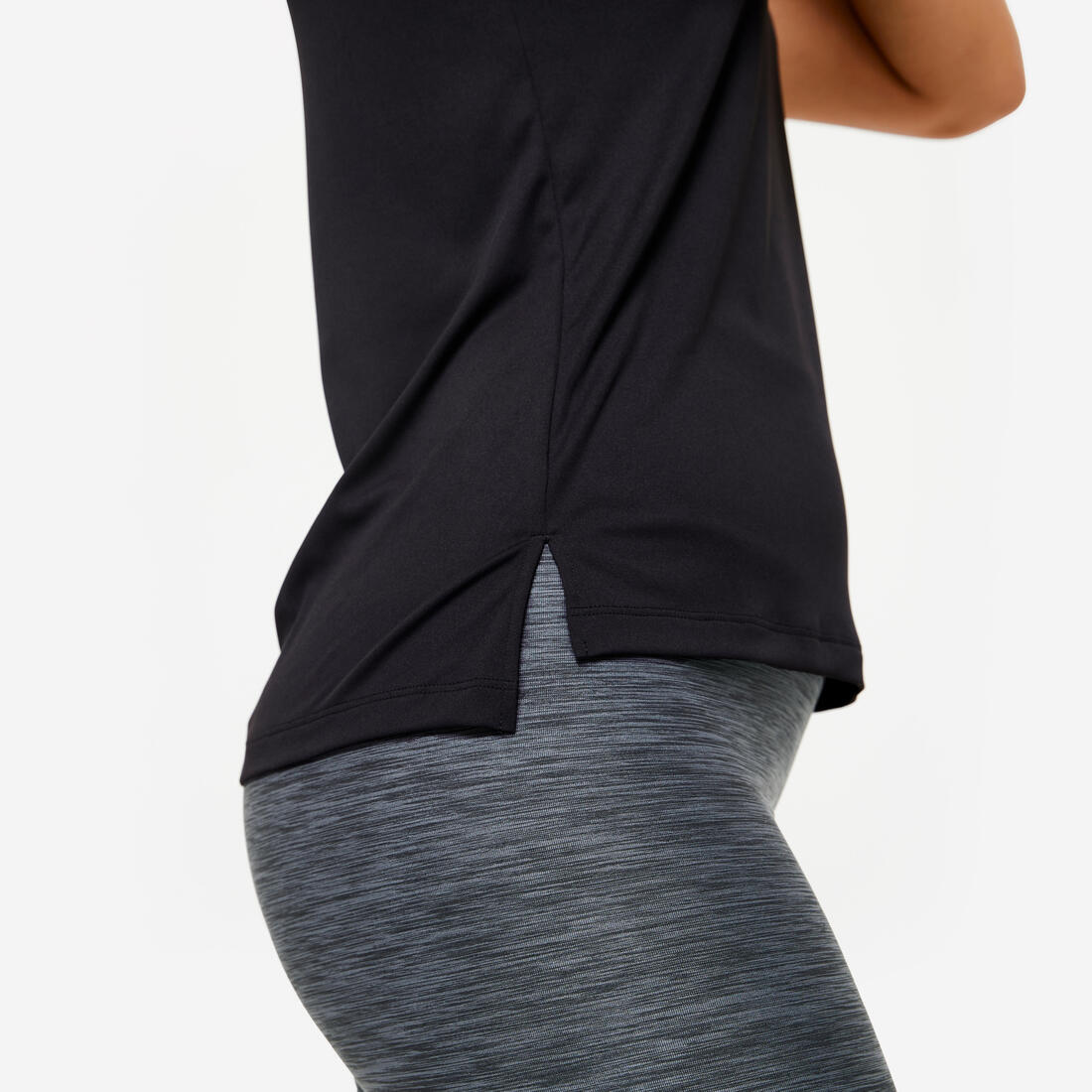 Women's Straight-Cut Fitness Tank Top - Smoky - Image 36
