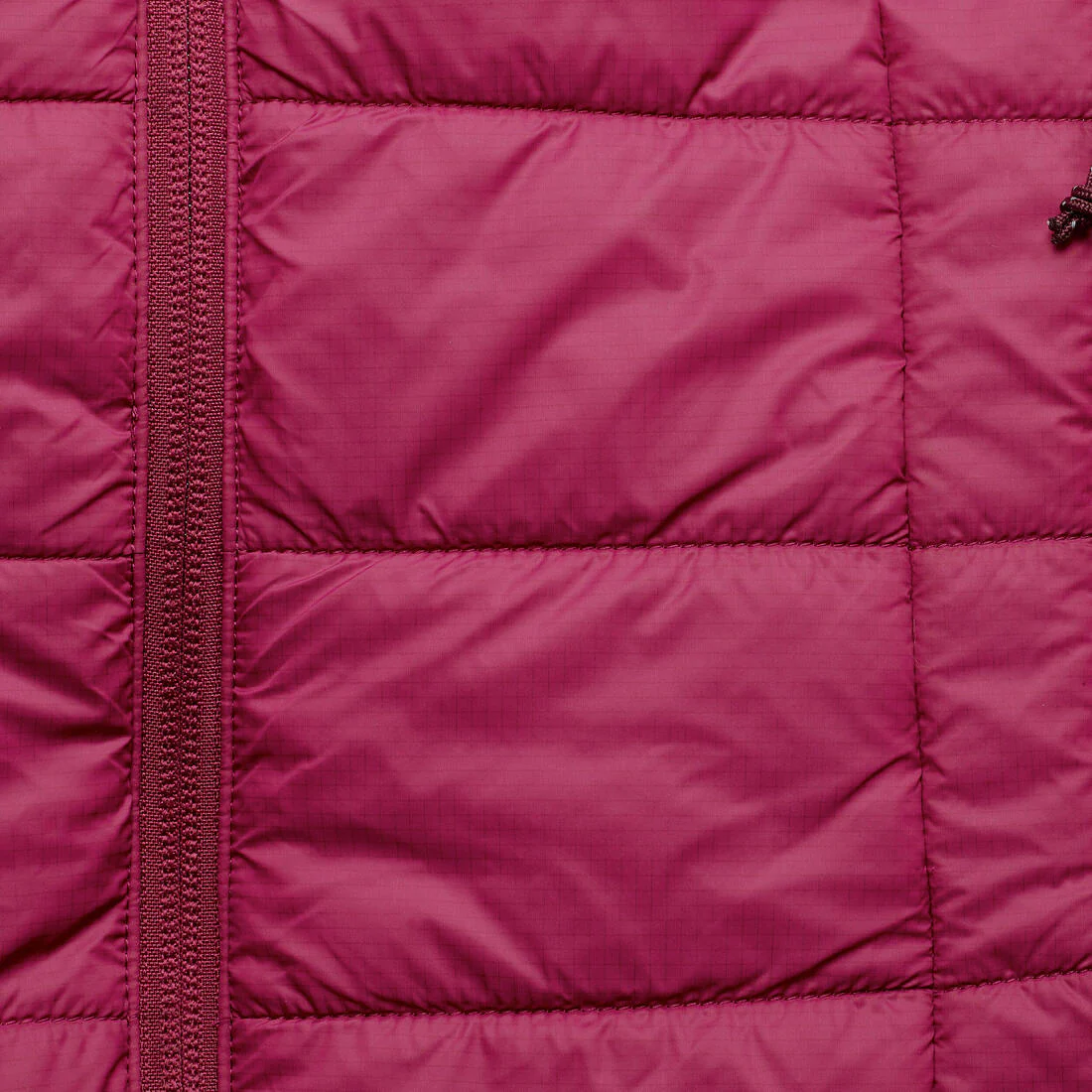 Women’s synthetic trekking padded jacket with hood, MT100 - Image 13