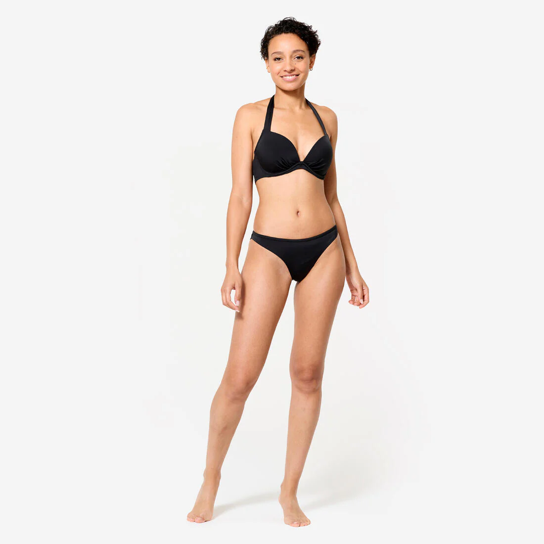 Women’s tanga swimsuit bottoms lulu black - Image 2