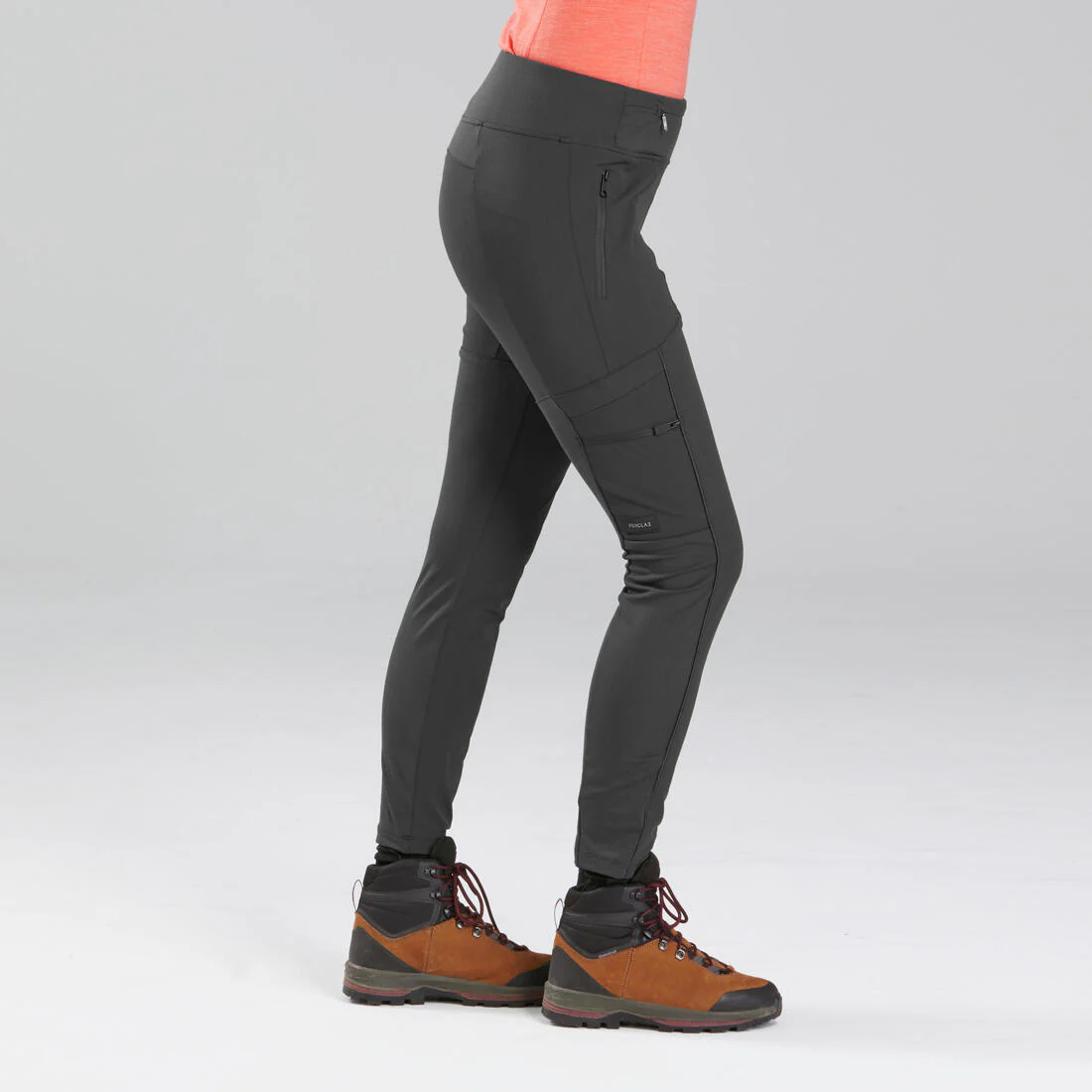 Women's Travel Trekking Reinforced & Multi-Pocket Leggings | TRAVEL 500 - Image 10