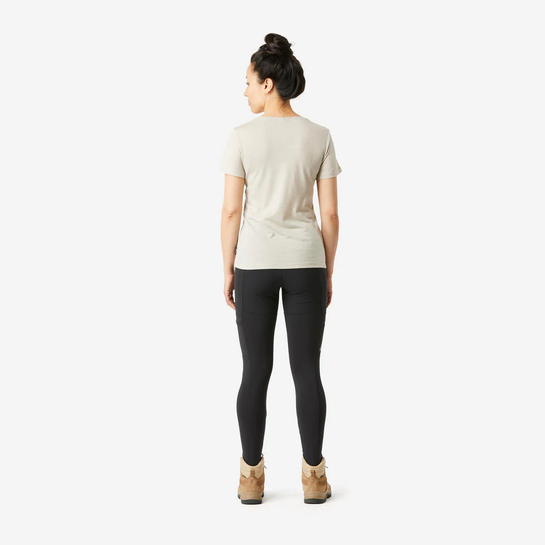 Women's Travel Trekking Reinforced & Multi-Pocket Leggings | TRAVEL 500 - Image 16
