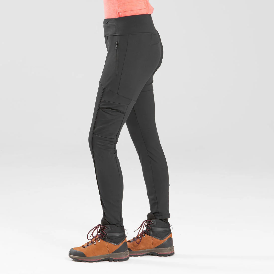Women's Travel Trekking Reinforced & Multi-Pocket Leggings | TRAVEL 500 - Image 17