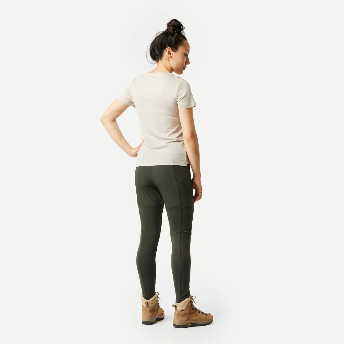 Women's Travel Trekking Reinforced & Multi-Pocket Leggings | TRAVEL 500 - Image 21