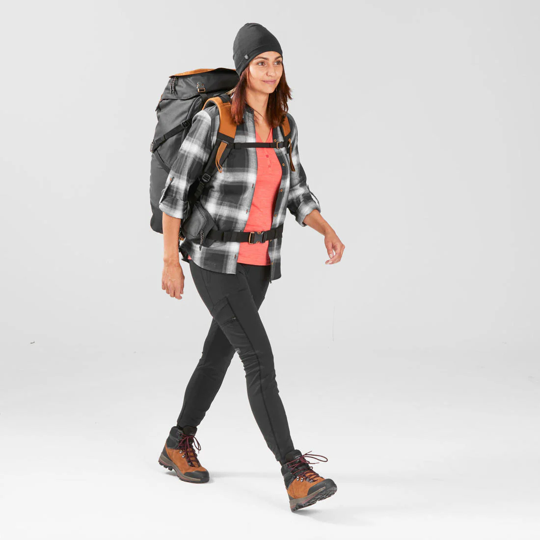 Women's Travel Trekking Reinforced & Multi-Pocket Leggings | TRAVEL 500 - Image 34