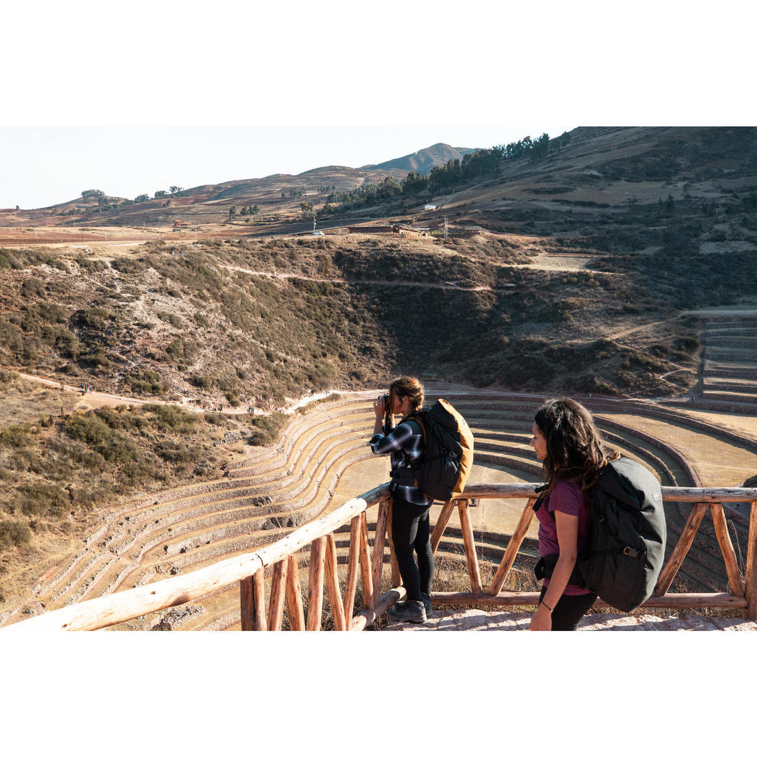 Women's Travel Trekking Reinforced & Multi-Pocket Leggings | TRAVEL 500 - Image 37