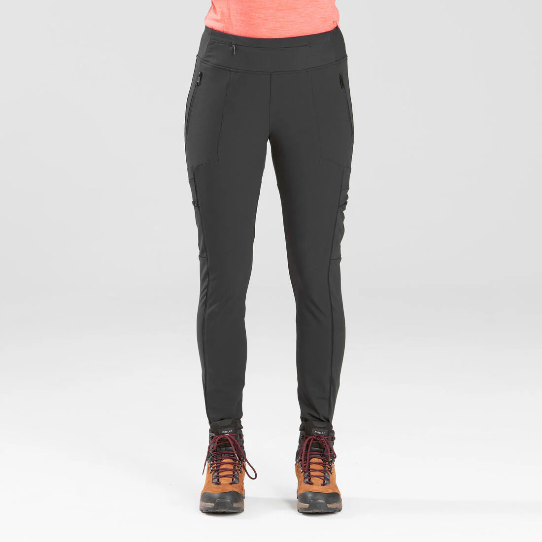 Women's Travel Trekking Reinforced & Multi-Pocket Leggings | TRAVEL 500 - Image 7
