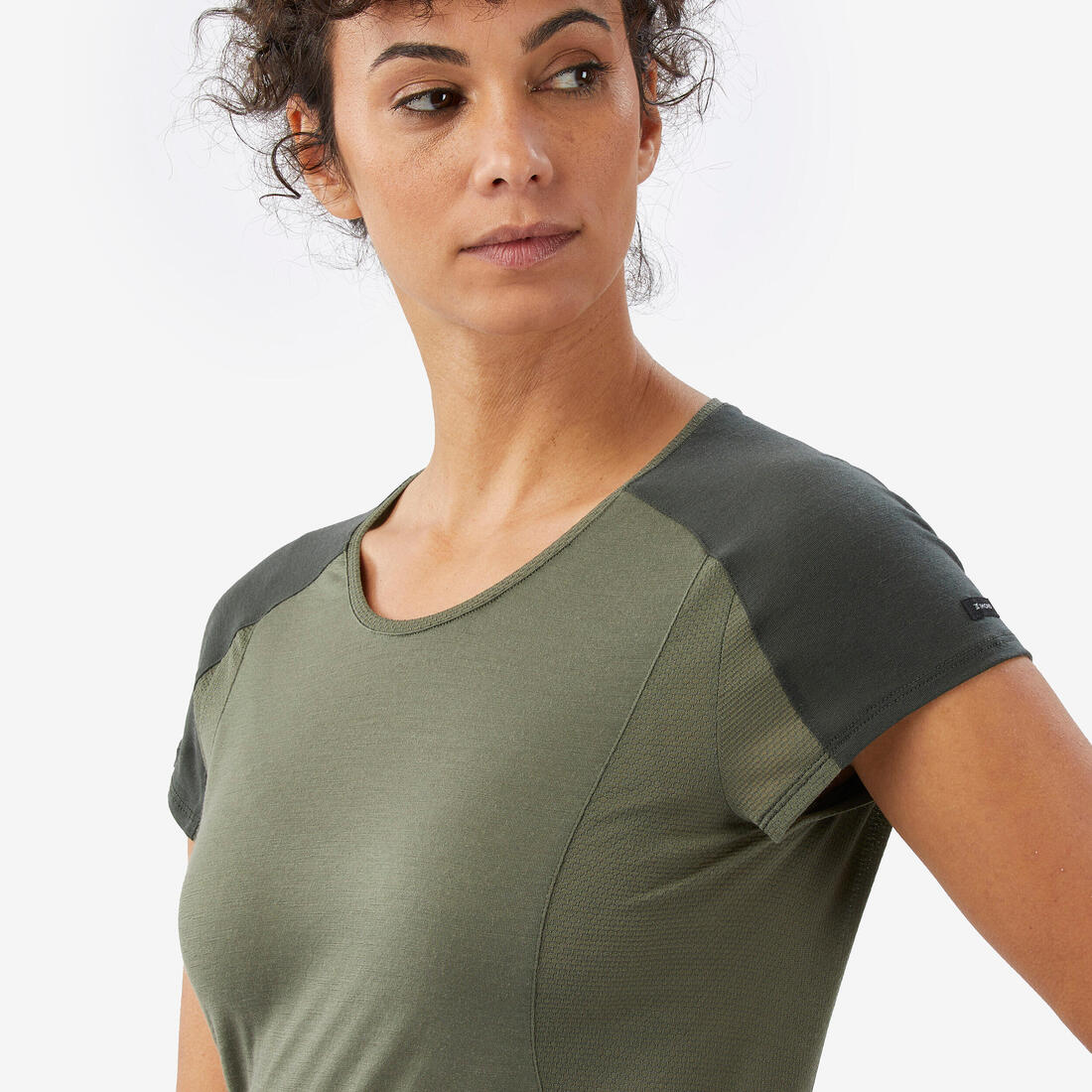Women’s trekking merino wool short-sleeved T-shirt Merino Resist - Image 3