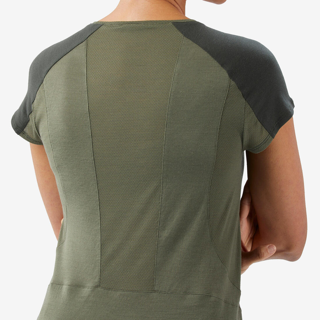 Women’s trekking merino wool short-sleeved T-shirt Merino Resist - Image 5