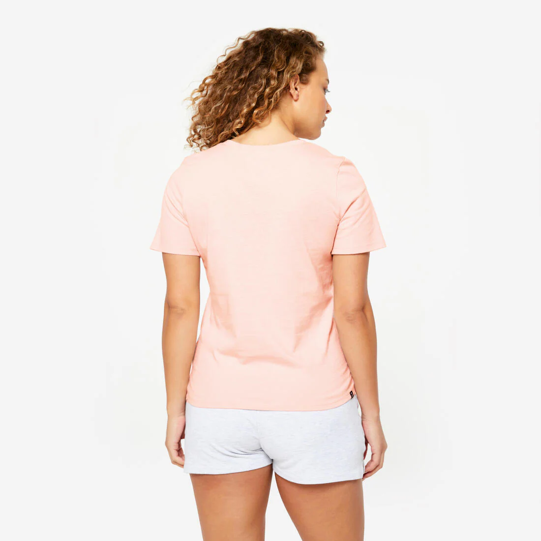 Women's V-Neck Cotton Fitness T-Shirt - Image 17