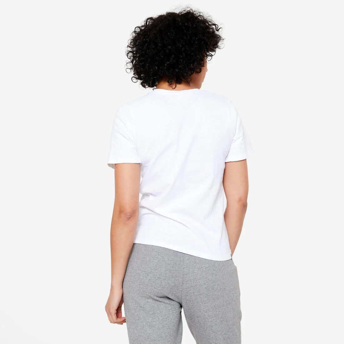 Women's V-Neck Cotton Fitness T-Shirt - Image 18