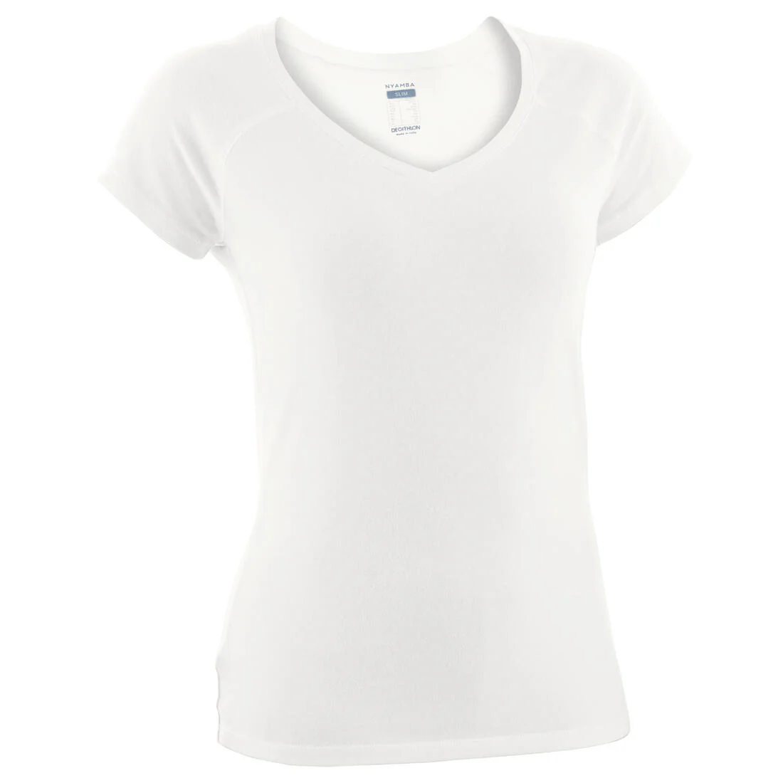 Women's V-Neck Fitness T-Shirt 500 - Ice - Image 21