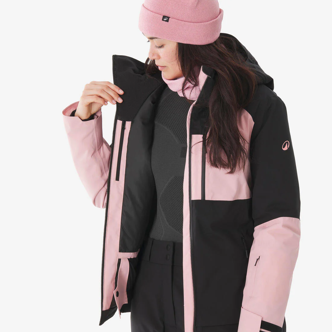 Women’s Waterproof Skiing and Snowboarding Jacket, 500 All-Mountain - Image 9
