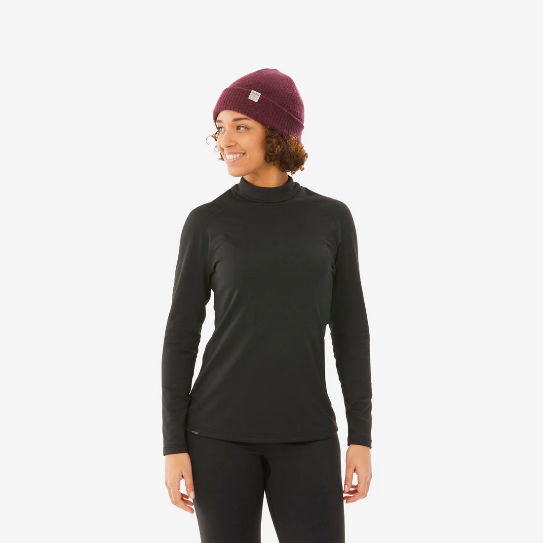 Women’s Warm and Breathable Thermal Base Layer Top BL 500 - Image 2