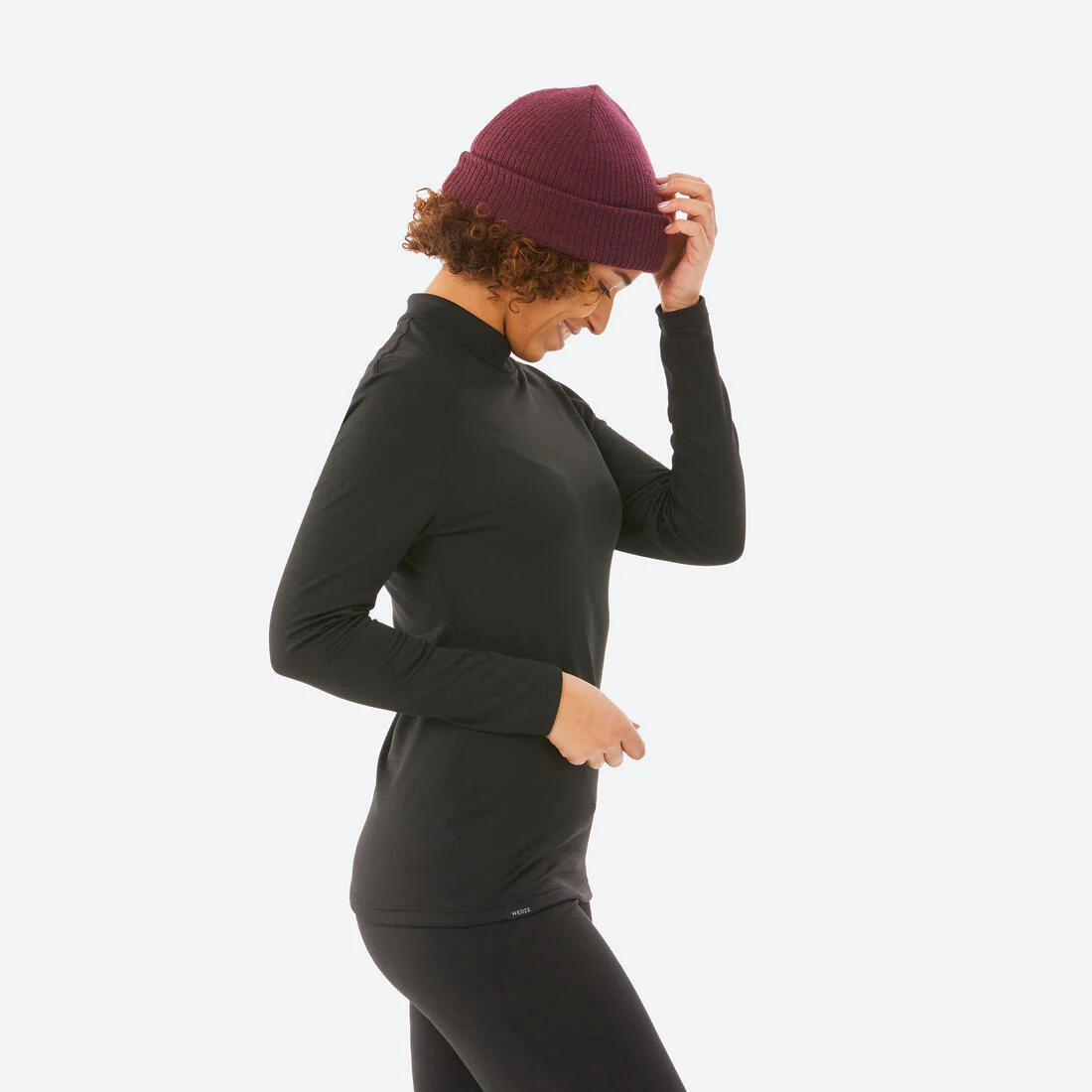 Women’s Warm and Breathable Thermal Base Layer Top BL 500 - Image 7