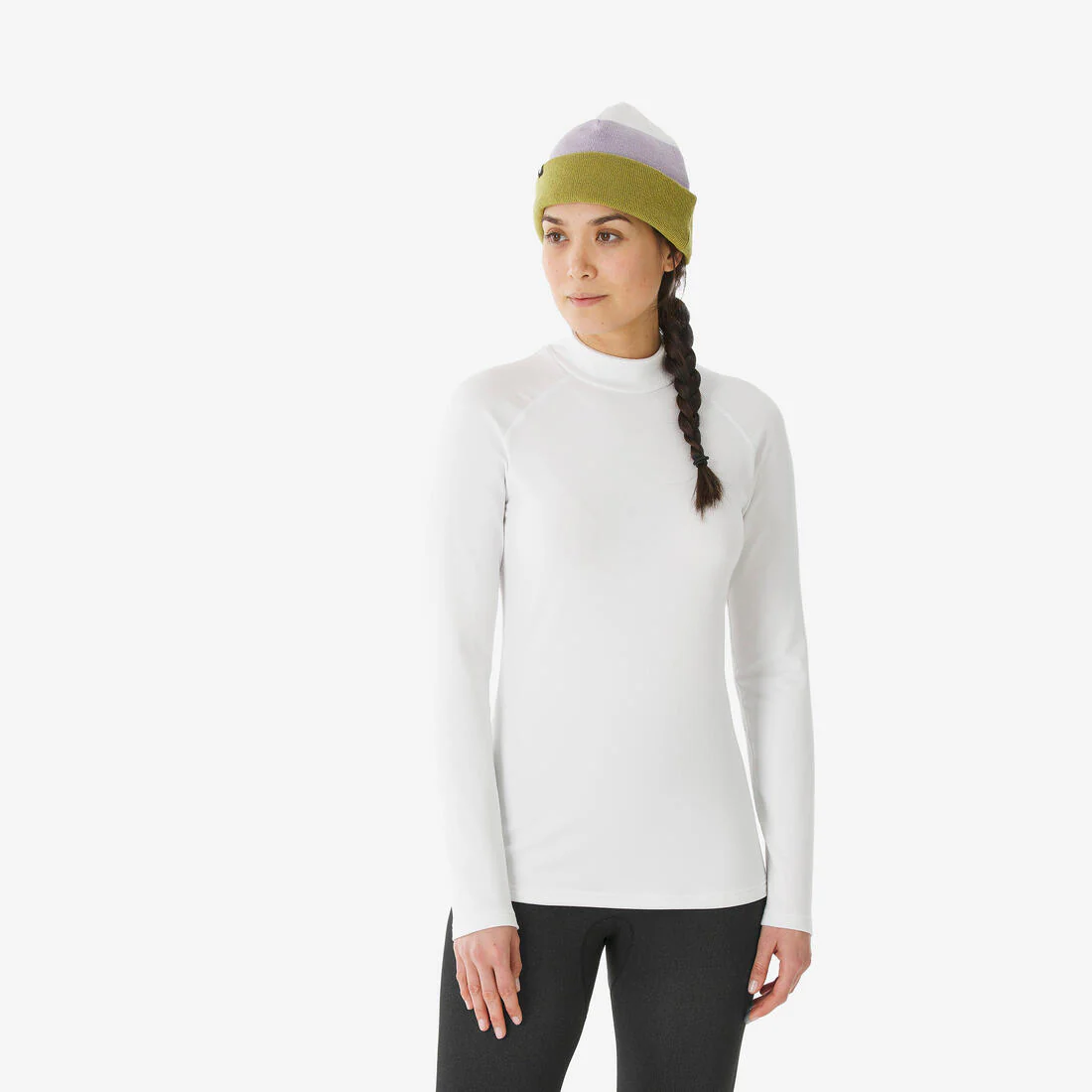 Women’s Warm and Breathable Thermal Base Layer Top BL 500 - Image 8