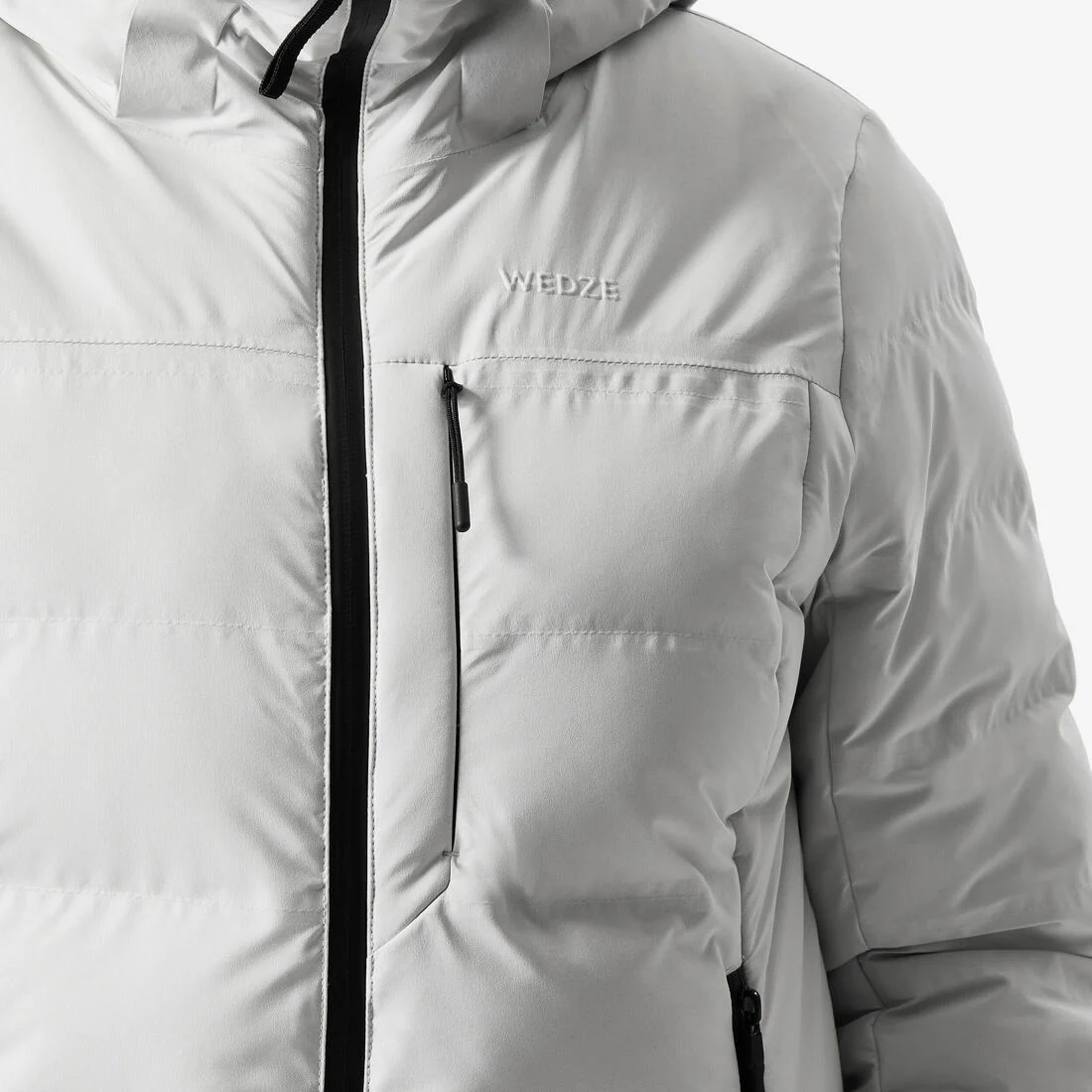 Women’s warm and waterproof ski padded jacket 500 WARM - Image 4