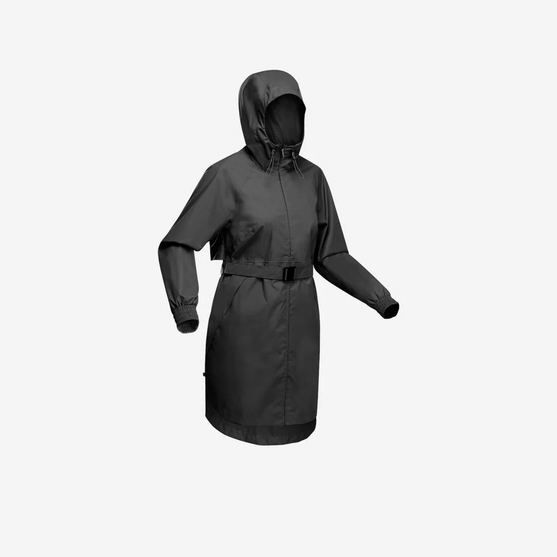 Women’s waterproof hiking jacket, Raincut Long