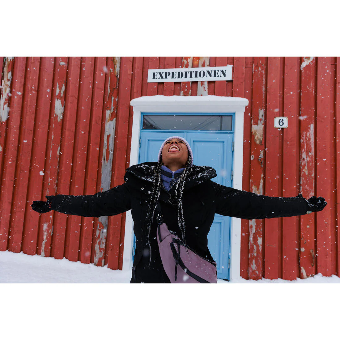 Women’s waterproof hiking parka -10°C NH500 - Image 14