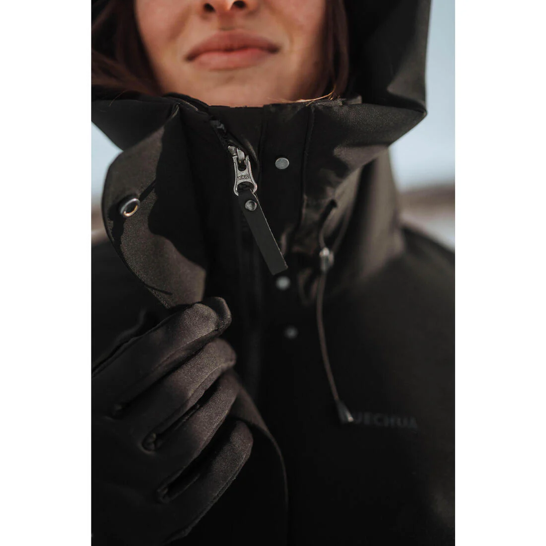 Women’s waterproof hiking parka -10°C NH500 - Image 17