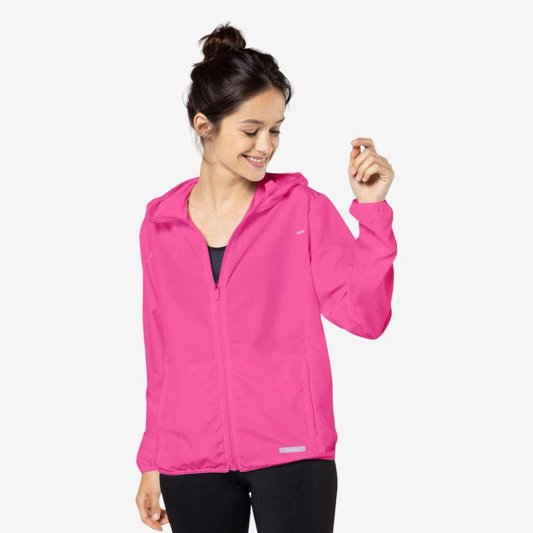 Women's windproof running jacket - KIPRUN Run 100 Wind - Image 2