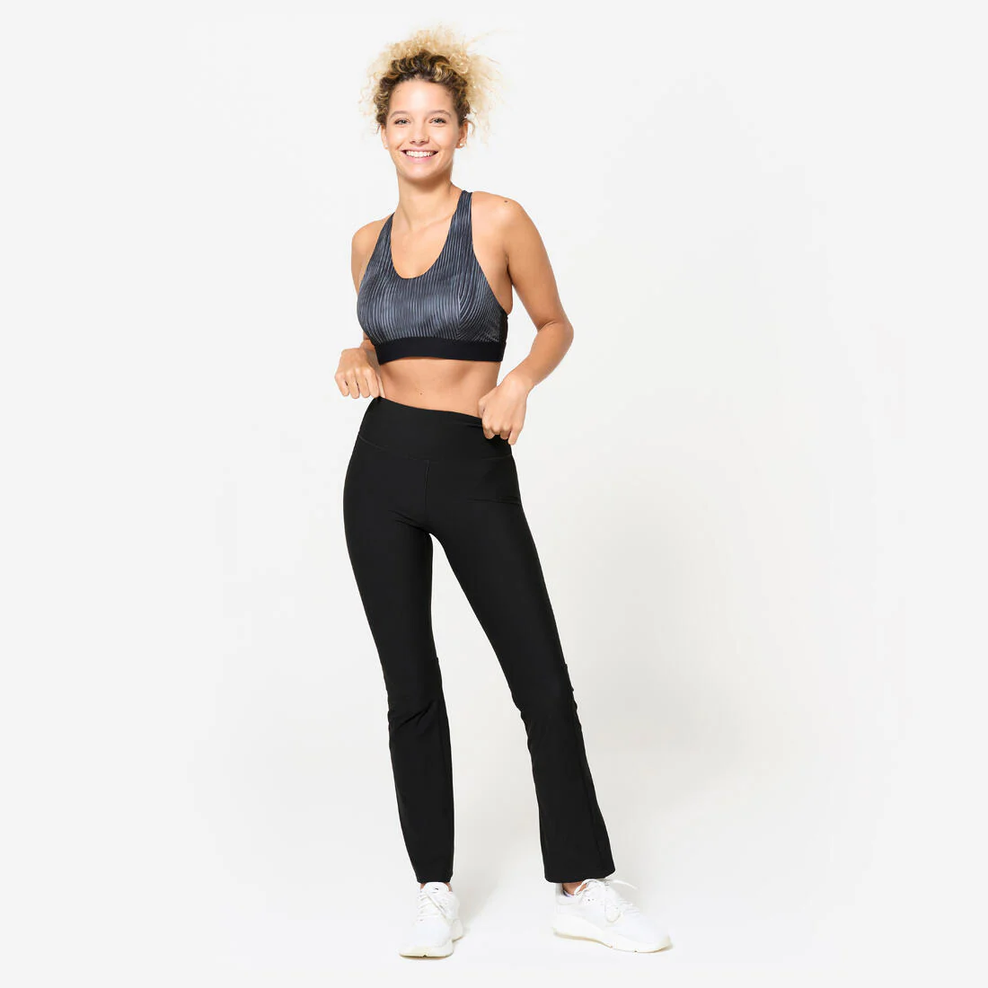 Women Straight Cut Fitness Leggings - Image 3