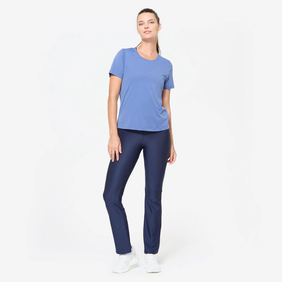 Women Straight Cut Fitness Leggings - Image 4