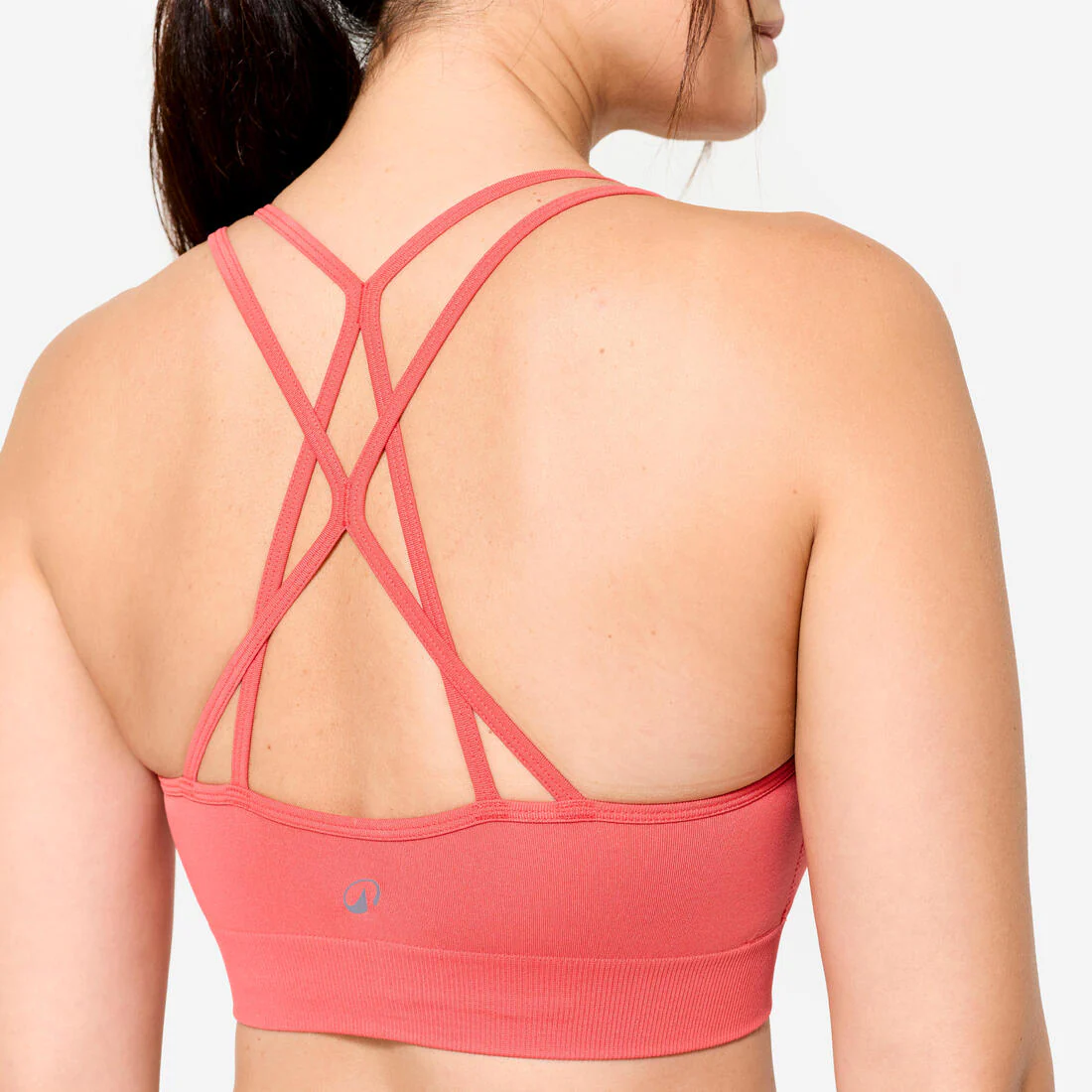 Women's Light Support Sports Bra with Cross-Over Straps - Image 11