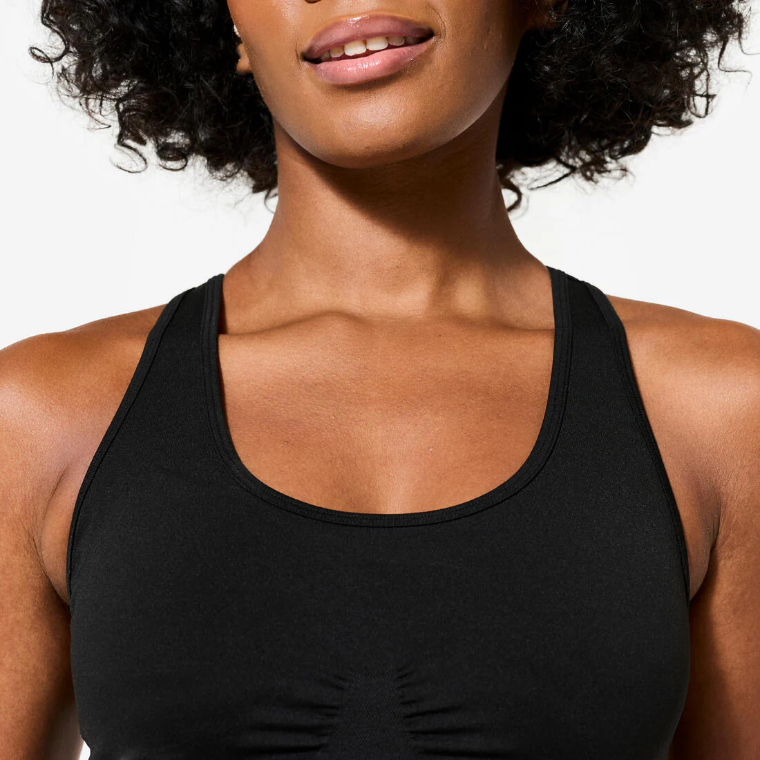 Women's Light Support Sports Bra with Cross-Over Straps - Image 12