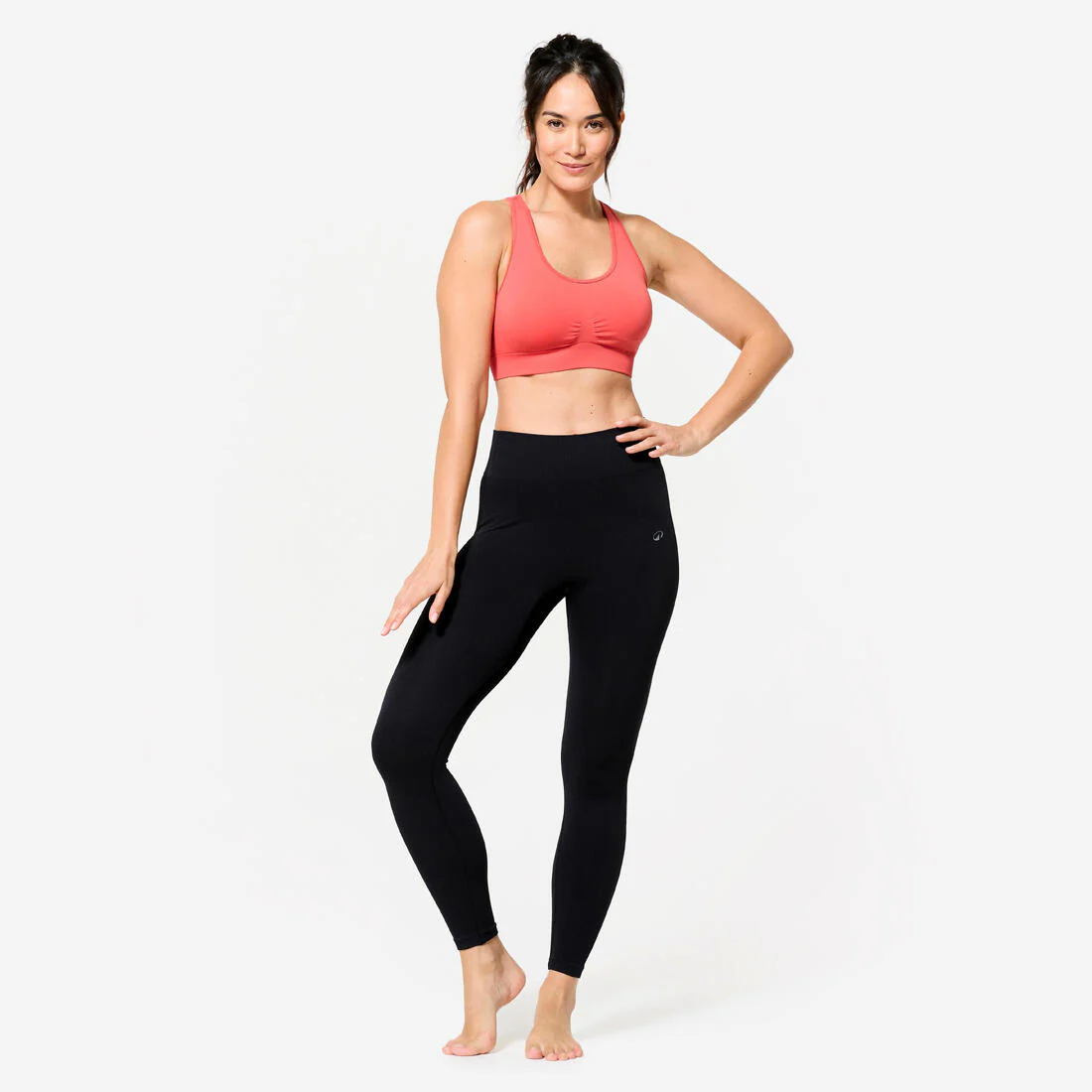 Women's Light Support Sports Bra with Cross-Over Straps - Image 5